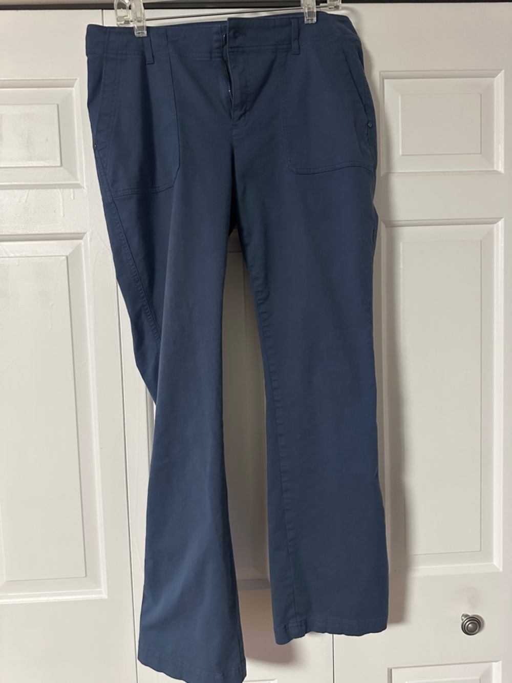 Athleta Navy Straight-Leg Women's Chinos
